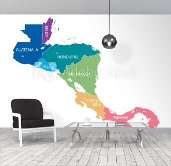 Picture of Map of Central America